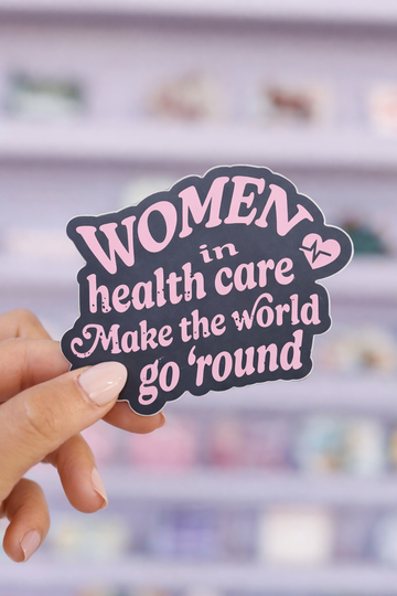 Women in Healthcare Sticker