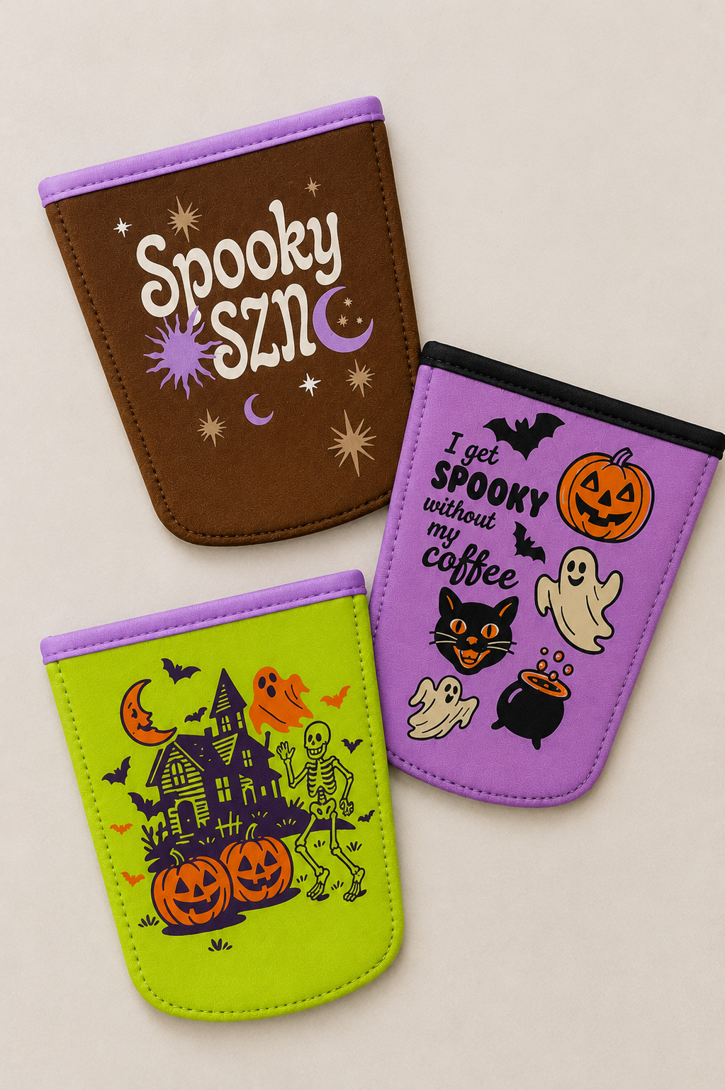 Halloween Iced Coffee Sleeve Bundle