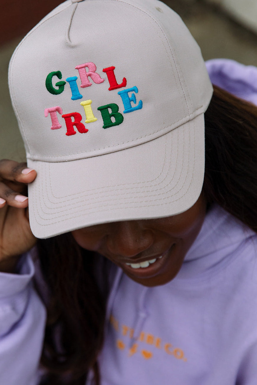 Girl Tribe Merch - Girl Tribe Rainbow Trucker Hat - Girl Tribe Co.