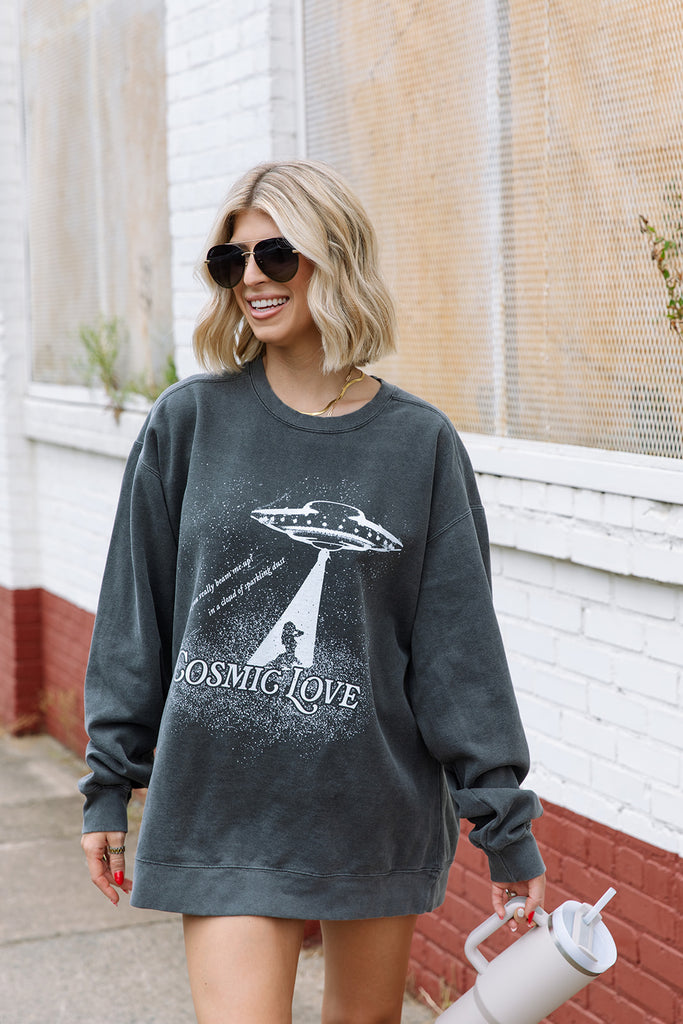 Cosmic Love Sweatshirt - Girl Tribe Co. Miss Americana Collection