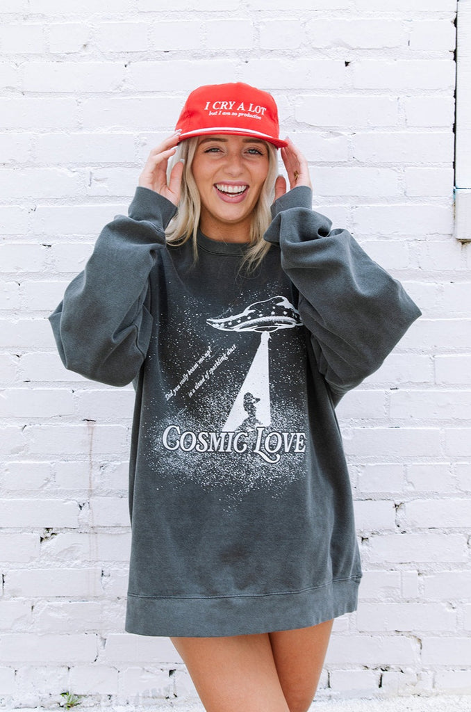 Cosmic Love Sweatshirt - Girl Tribe Co. Miss Americana Collection