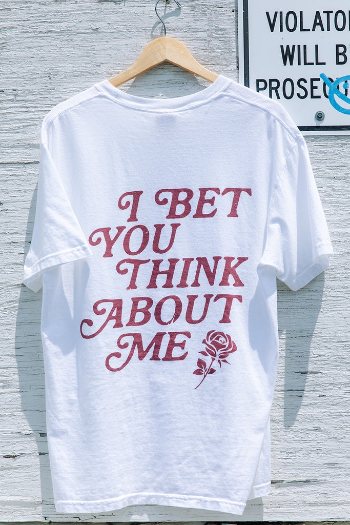 I Bet You Think About Me Tee - Girl Tribe Co. Miss Americana Collection