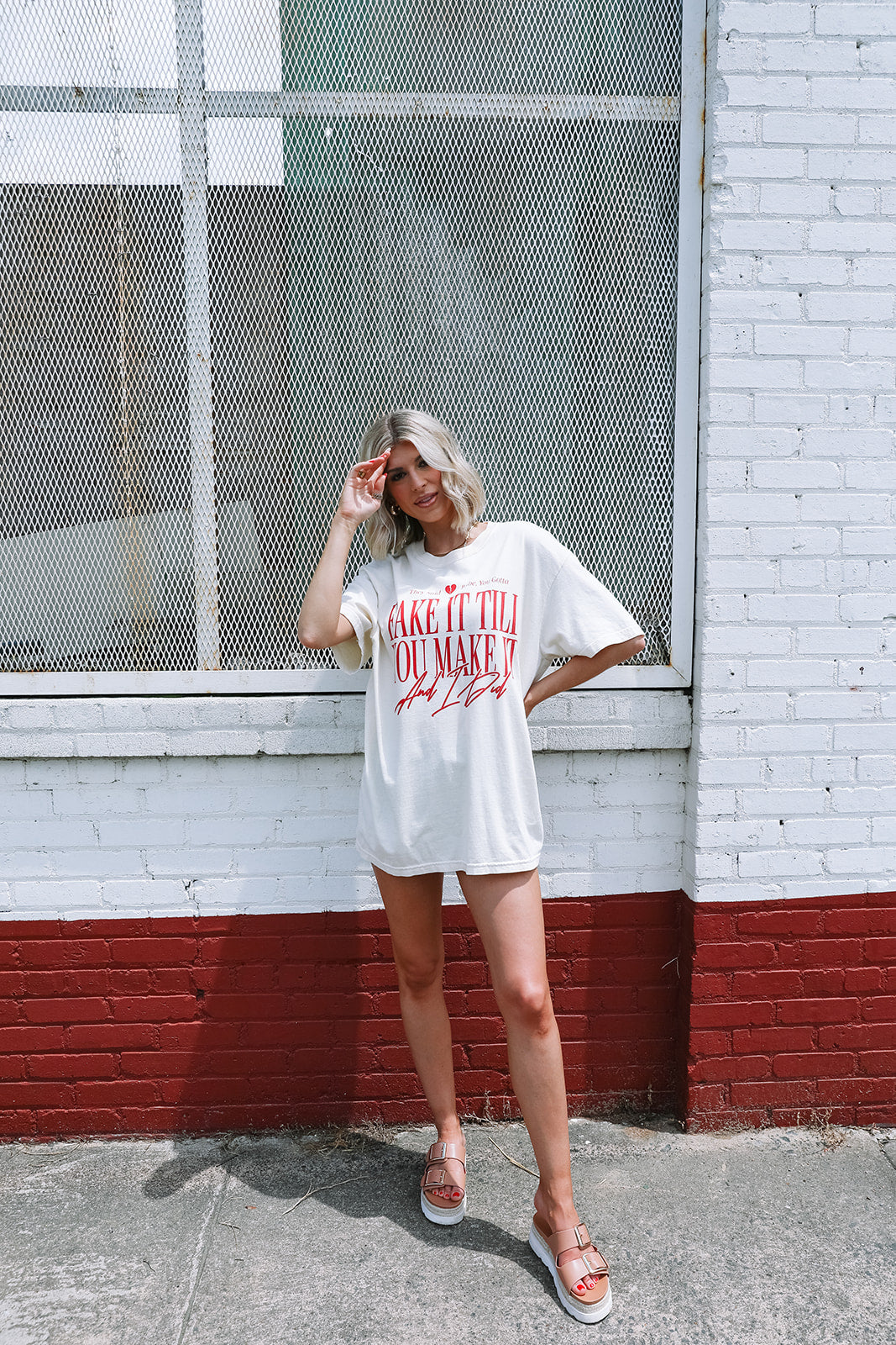 Fake It Till You Make It Tee - Girl Tribe Co.