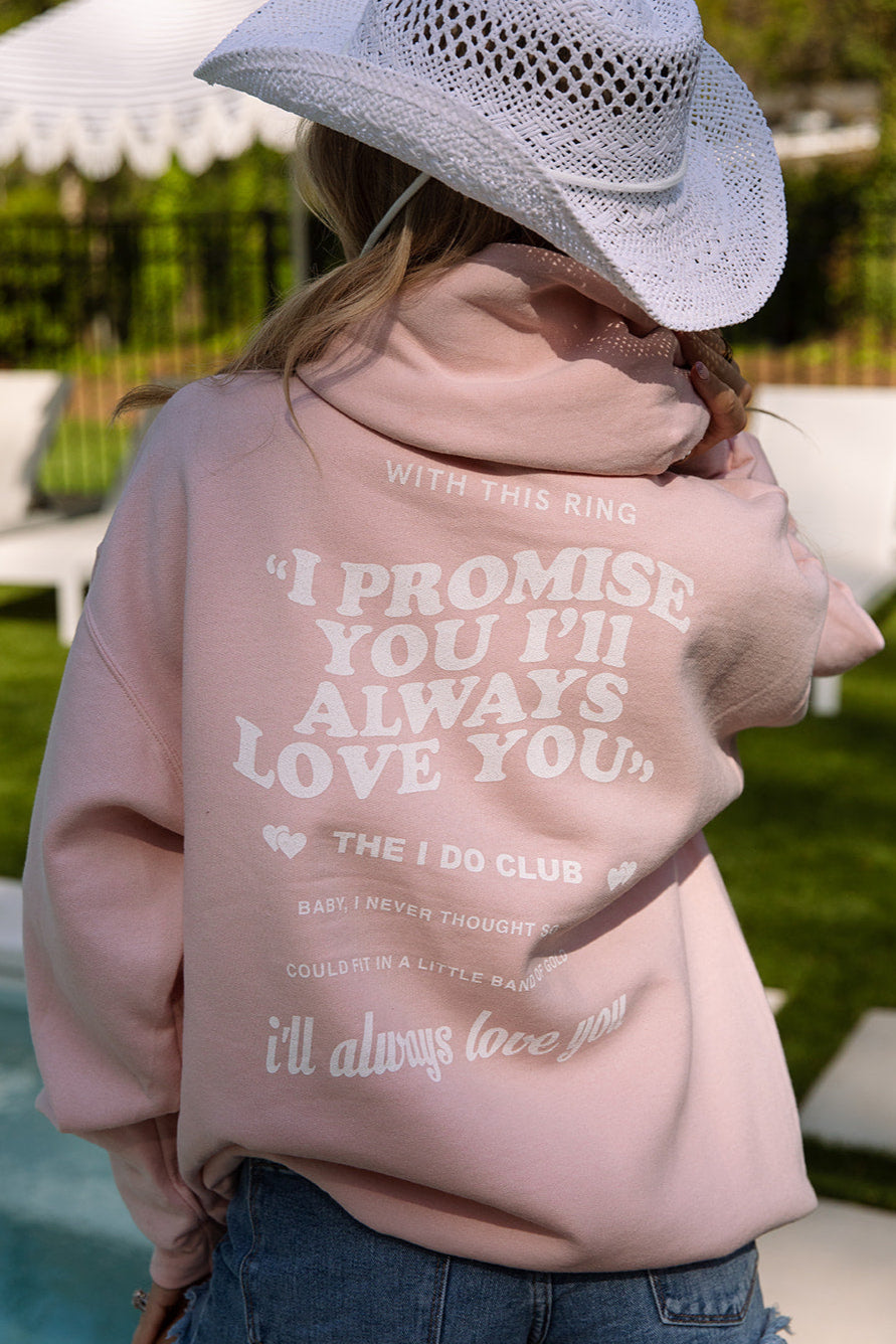 Bride and Bachelorette Collection - I Do Club Hoodie - Girl Tribe Co.