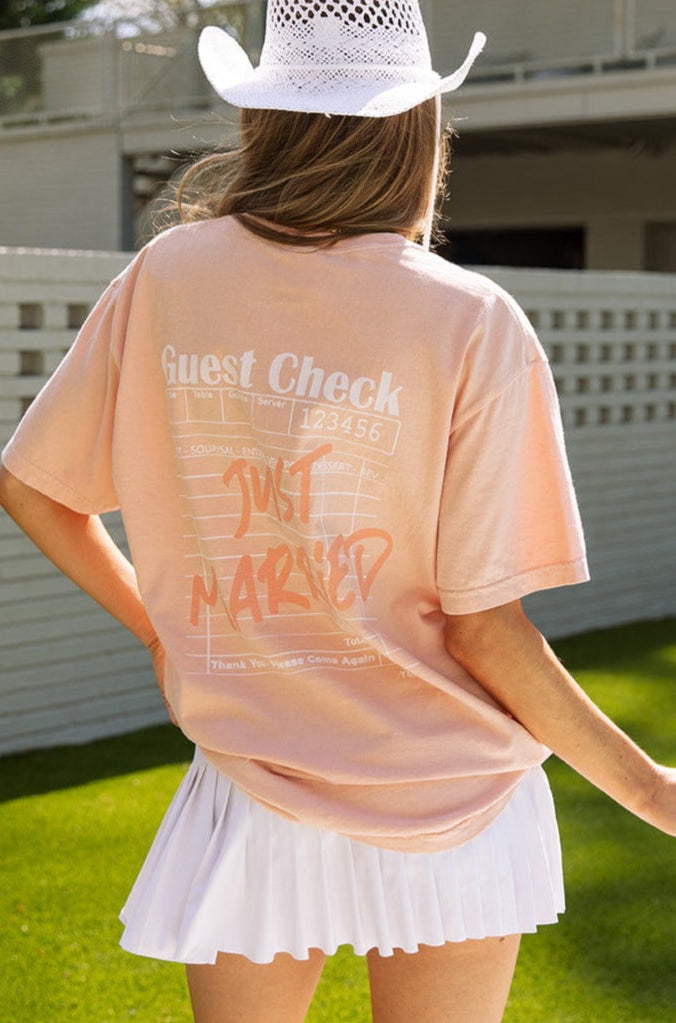 Bride and Bachelorette Collection - Just Married Tee - Girl Tribe Co.