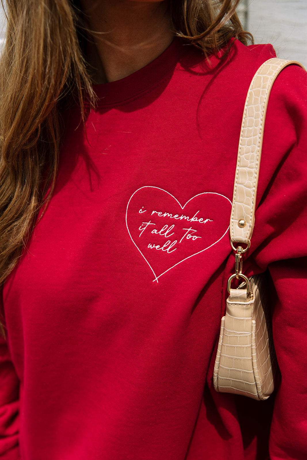 All Too Well Heart Sweatshirt