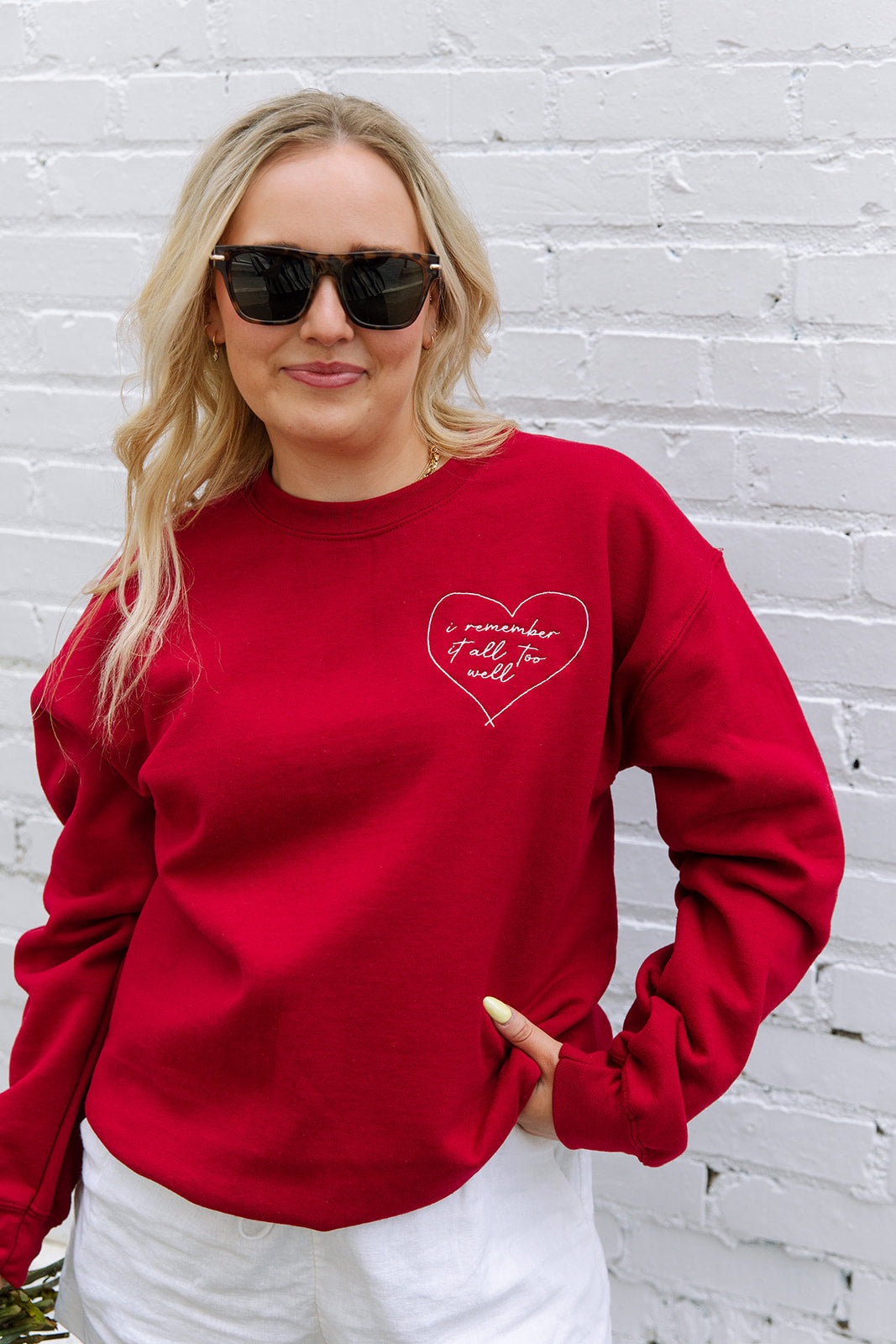 All Too Well Heart Sweatshirt