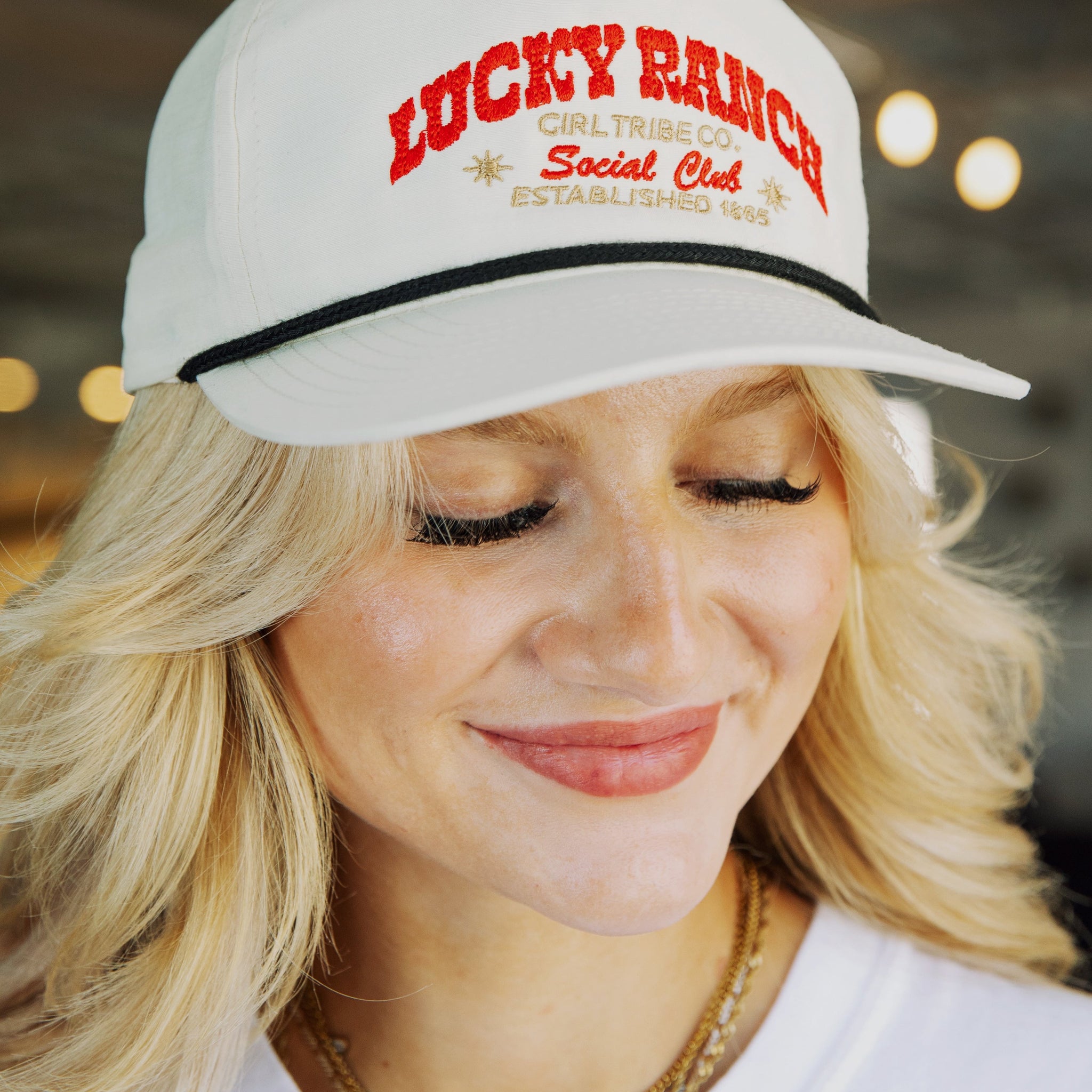 Coastal Cowgirl Collection - Lucky Ranch Rope Hat - Girl Tribe Co.