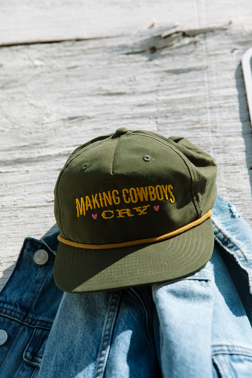 Coastal Cowgirl Collection - Makin' Cowboys Cry Hat - Girl Tribe Co.