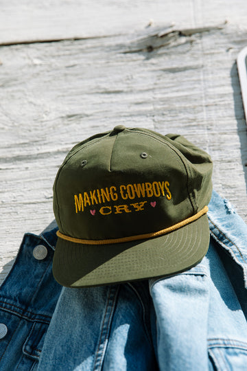  Coastal Cowgirl Collection - Makin' Cowboys Cry Hat - Girl Tribe Co.
