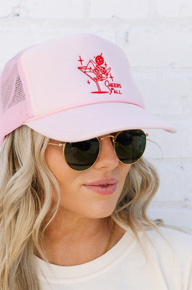 Coastal Cowgirl Collection - Cheers Y'all Hat - Girl Tribe Co.
