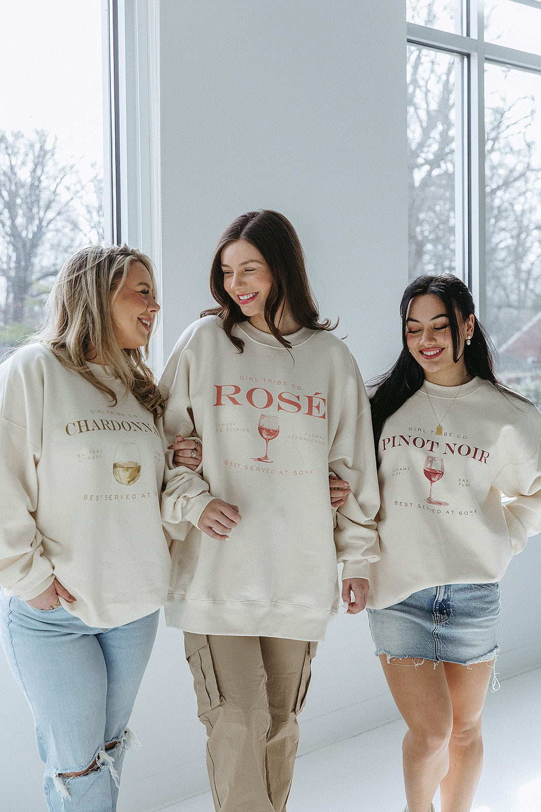 Rose Sweatshirt In Ivory