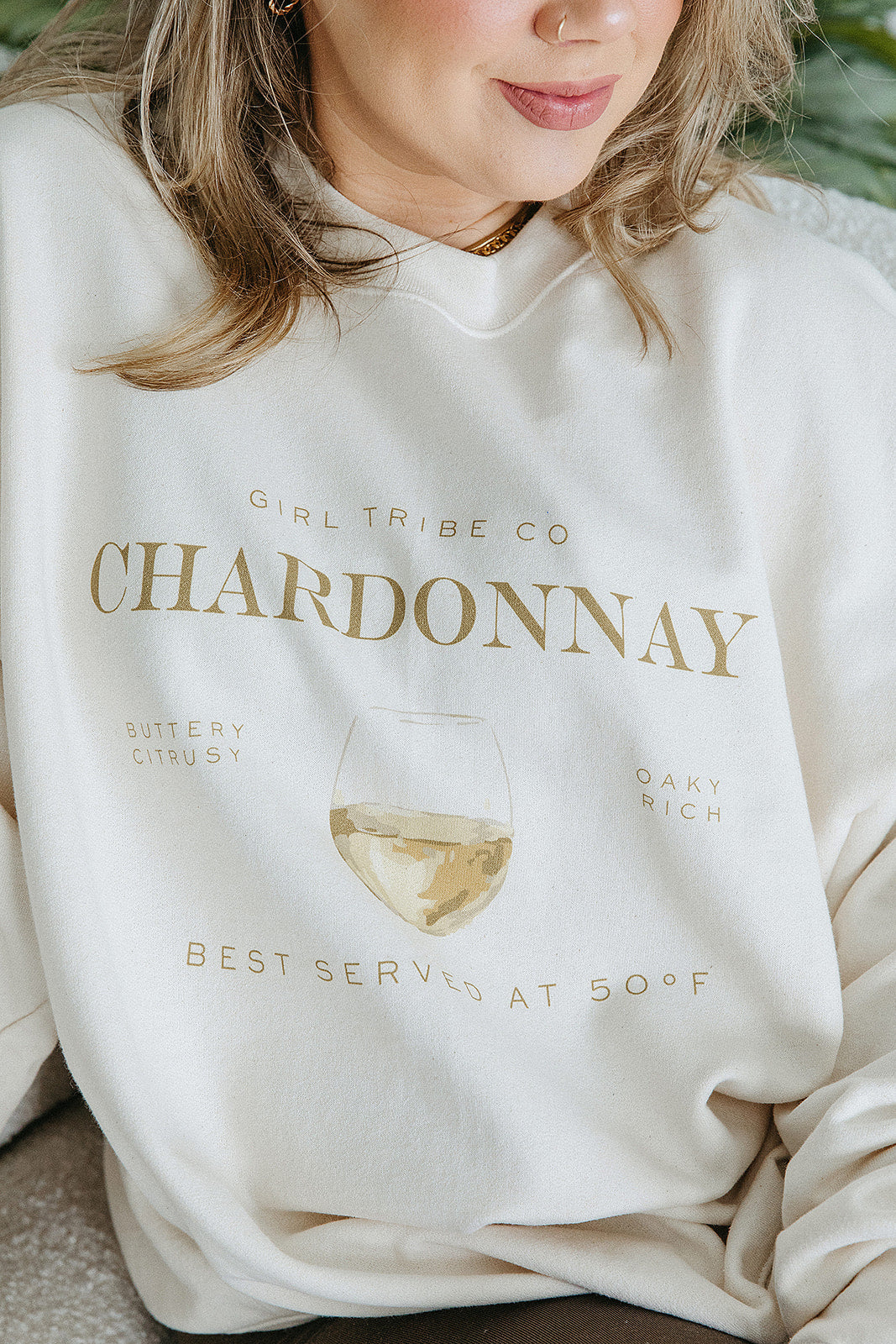 Chardonnay Sweatshirt In Ivory