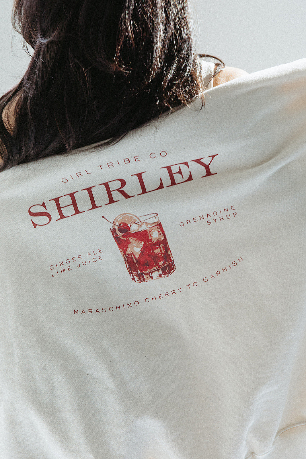 Shirley Temple Sweatshirt In Ivory