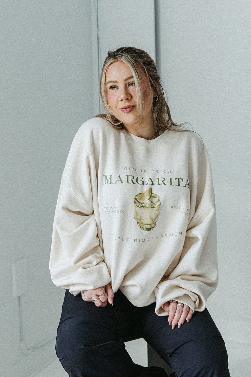 Margarita Sweatshirt In Ivory