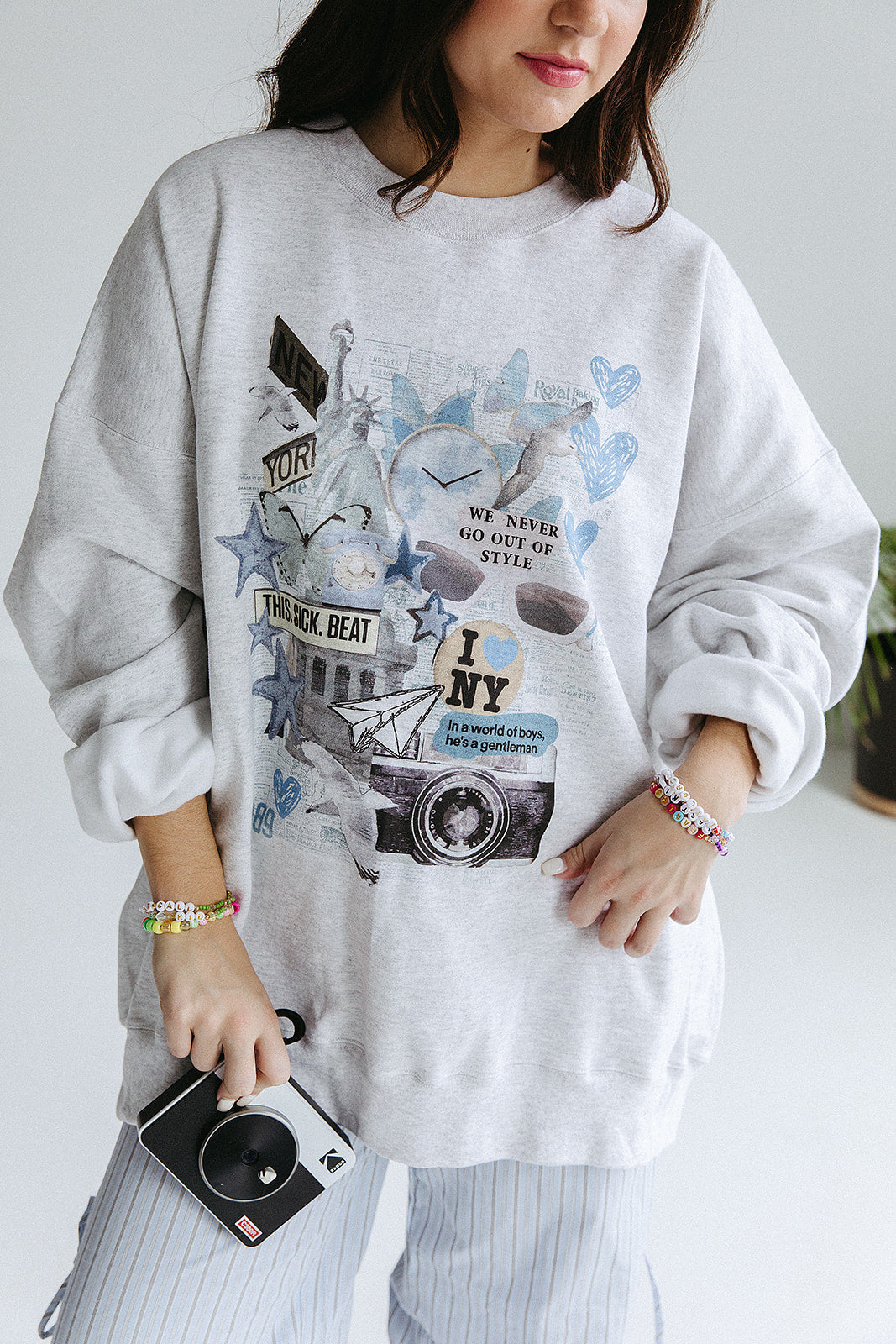 Style Collage Sweatshirt