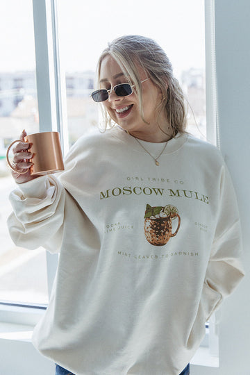 Moscow Mule Sweatshirt In Ivory