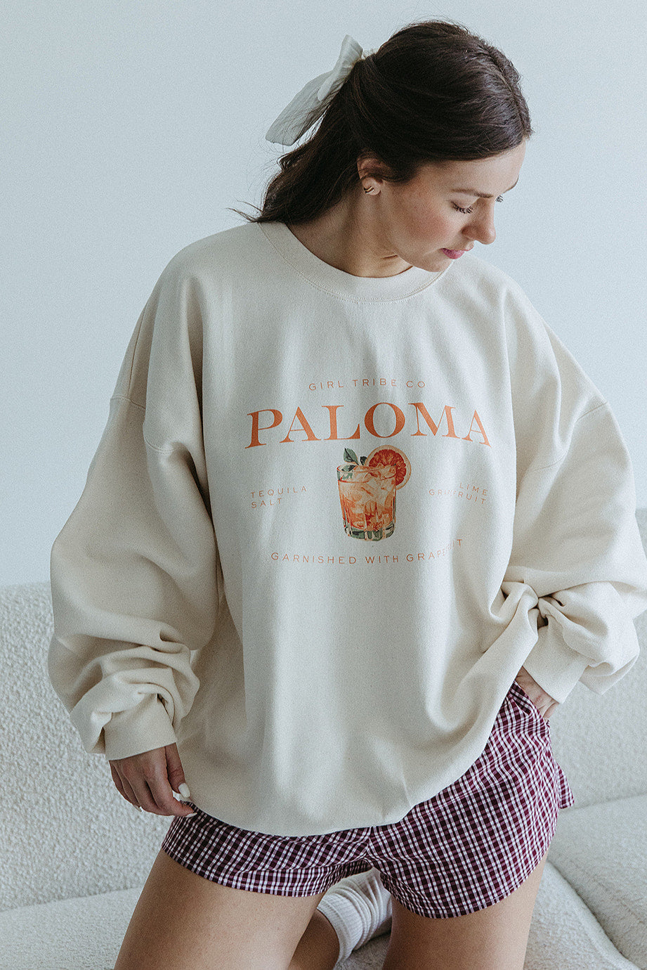 Paloma Sweatshirt In Ivory
