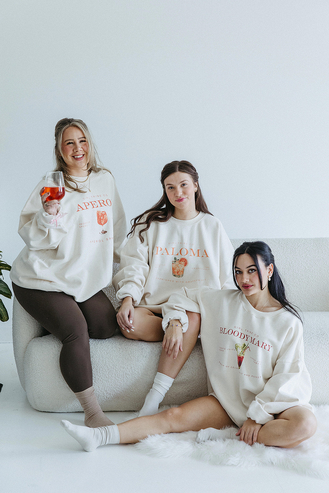 Bloody Mary Sweatshirt In Ivory