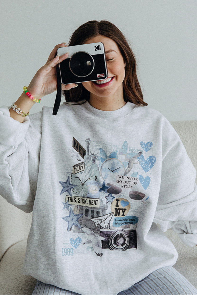 Style Collage Sweatshirt