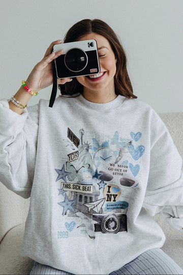 Style Collage Sweatshirt