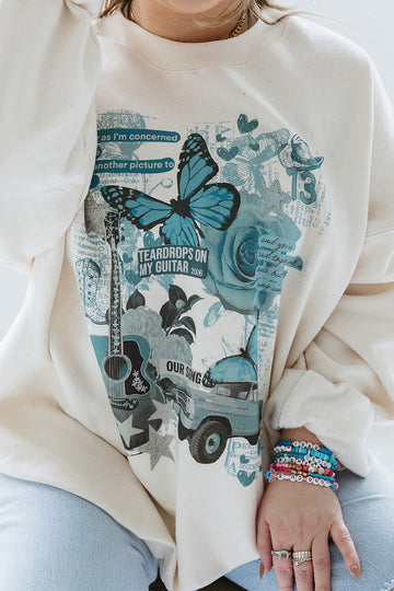 Debut Collage Sweatshirt