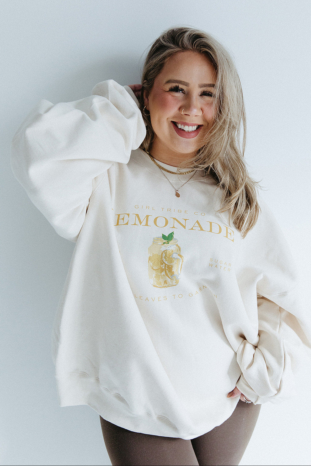 Lemonade Sweatshirt In Ivory