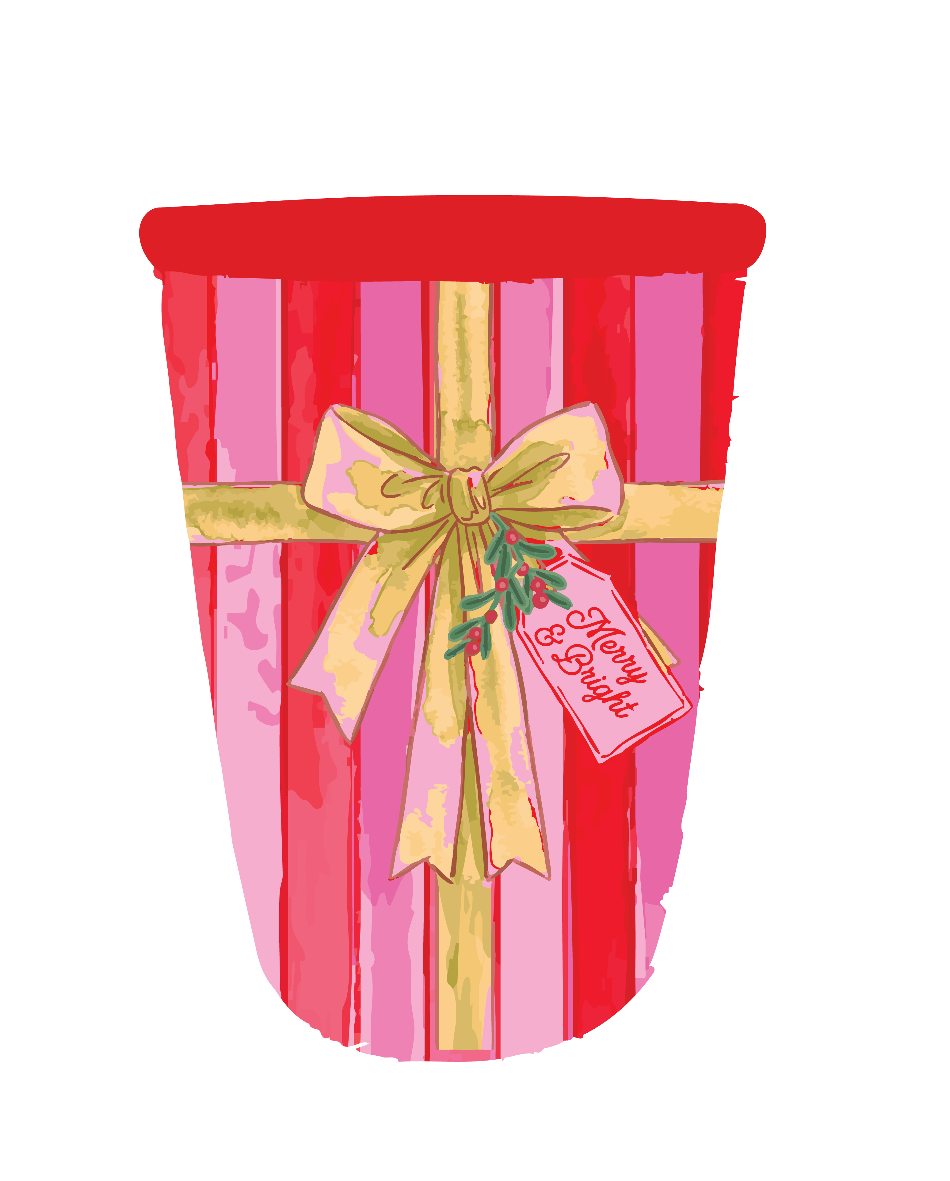Iced Coffee Sleeve - Christmas Present