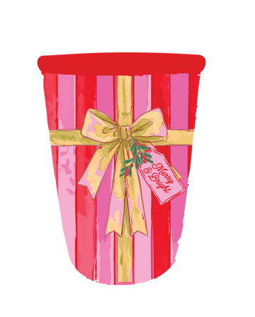 Iced Coffee Sleeve - Christmas Present