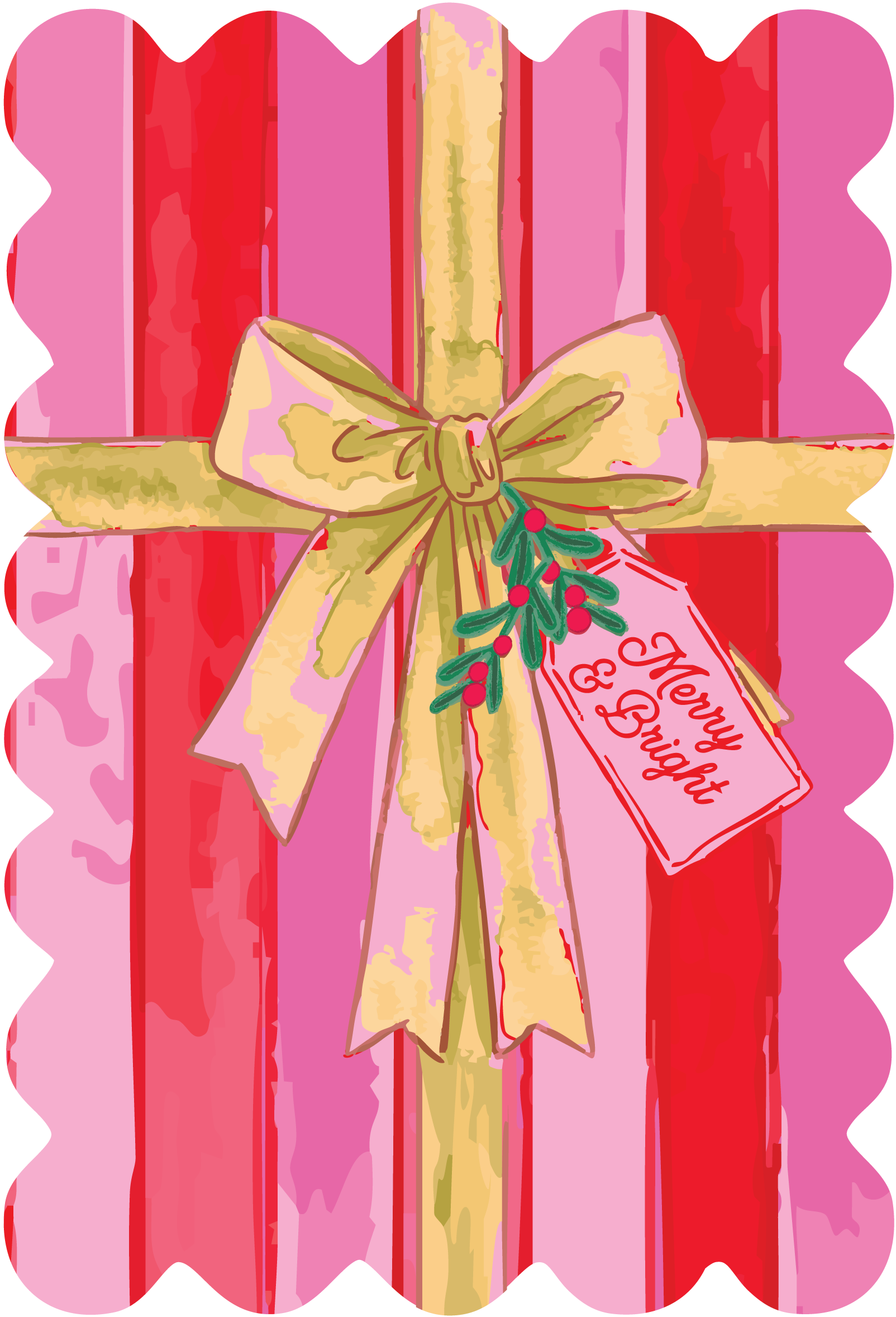 Christmas Present Mahjong Shufflers Set of 2