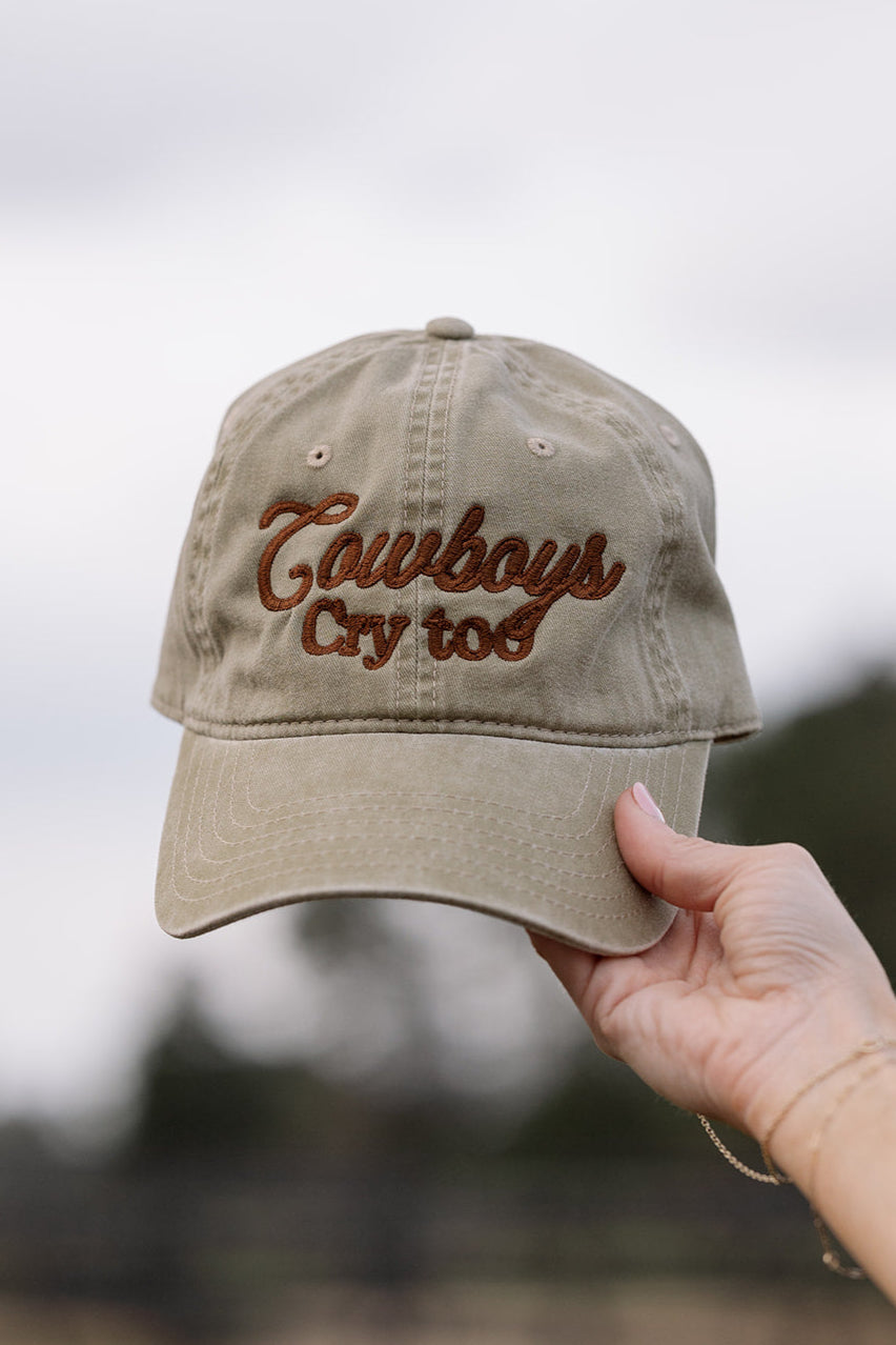 Cowboys Cry Too Hat- Girl Tribe Co. Long Live Cowgirls 