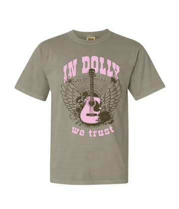 In Dolly We Trust Western Tee