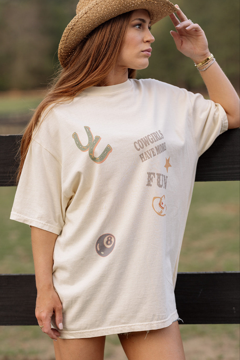 Cowgirls Have More Fun Tee- Girl Tribe Co. Long Live Cowgirls 