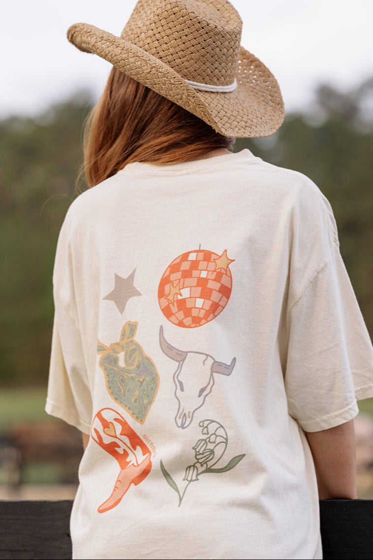 Cowgirls Have More Fun Tee- Girl Tribe Co. Long Live Cowgirls 