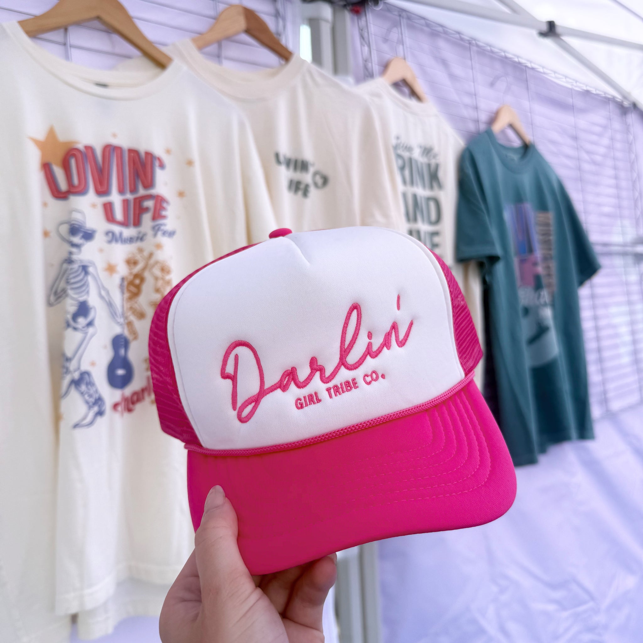 Darlin' Trucker- Girl Tribe Co. Long Live Cowgirls, Lovin life Fest