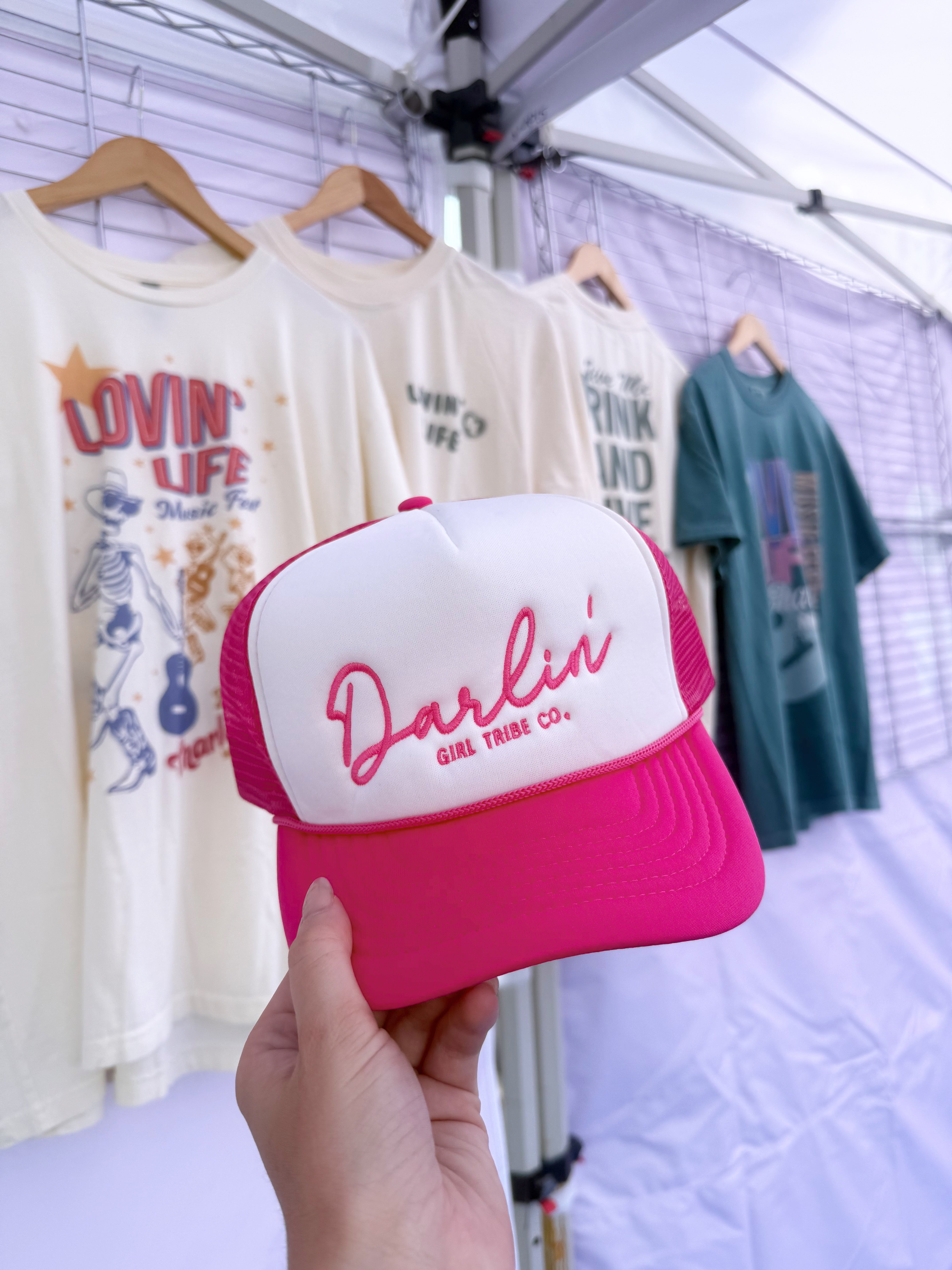 Darlin' Trucker- Girl Tribe Co. Long Live Cowgirls, Lovin life Fest