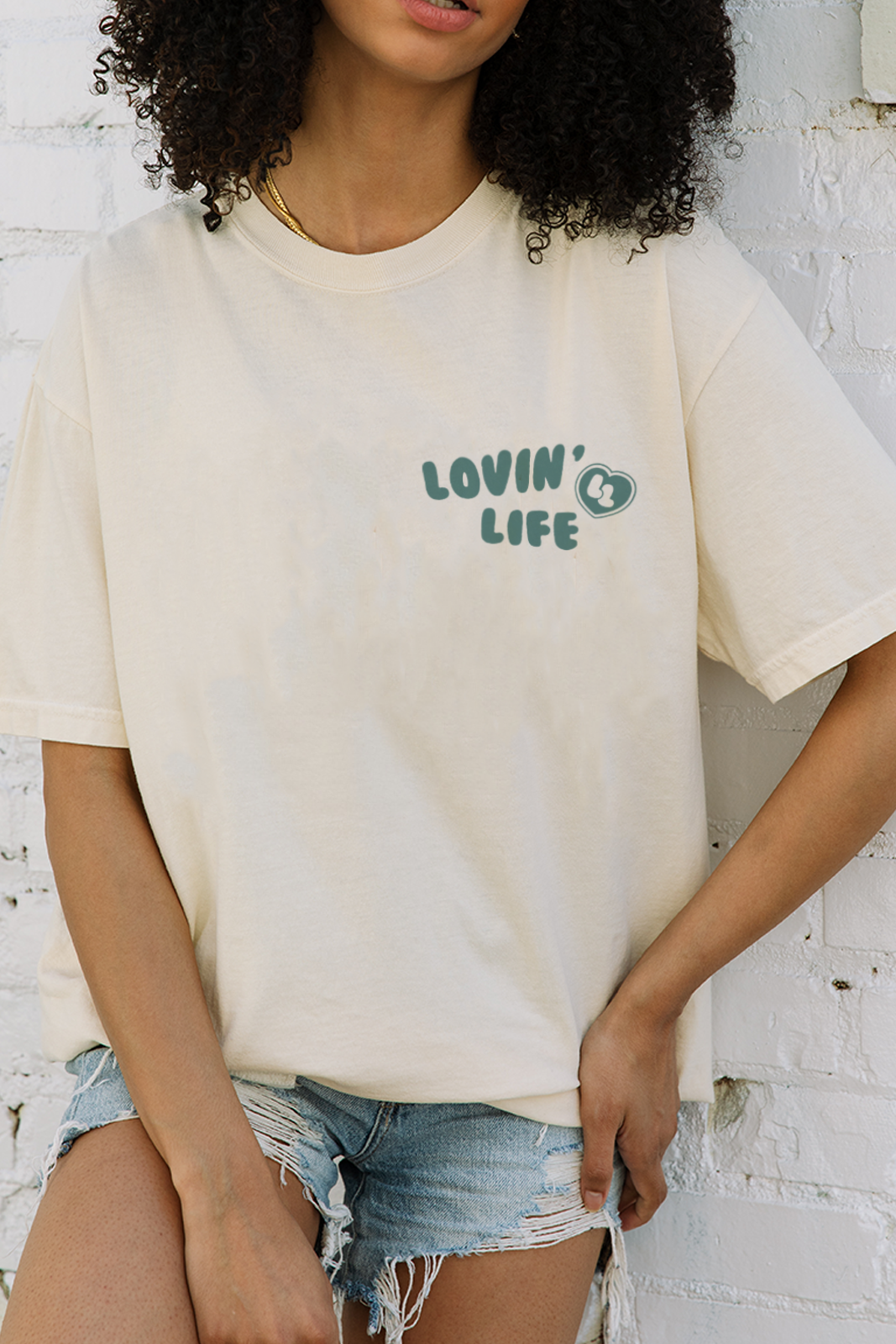 Drinks And Live Music Tee- Girl Tribe Co. Lovin' Life X Girl Tribe 