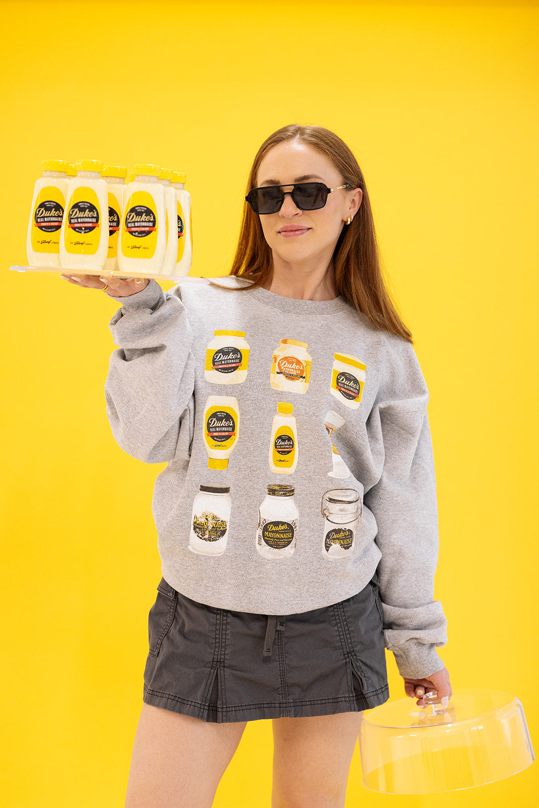 Duke's Mayo Jar Sweatshirt- Girl Tribe Co. Girl Tribe X Dukes