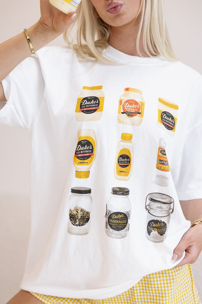 Duke's Mayo Jar Tee- Girl Tribe Co. Girl Tribe X Dukes 