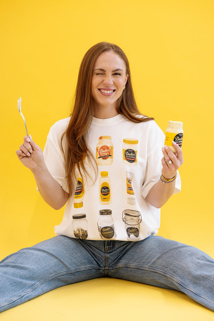 Duke's Mayo Jar Tee- Girl Tribe Co. Girl Tribe X Dukes Mayo Collection 