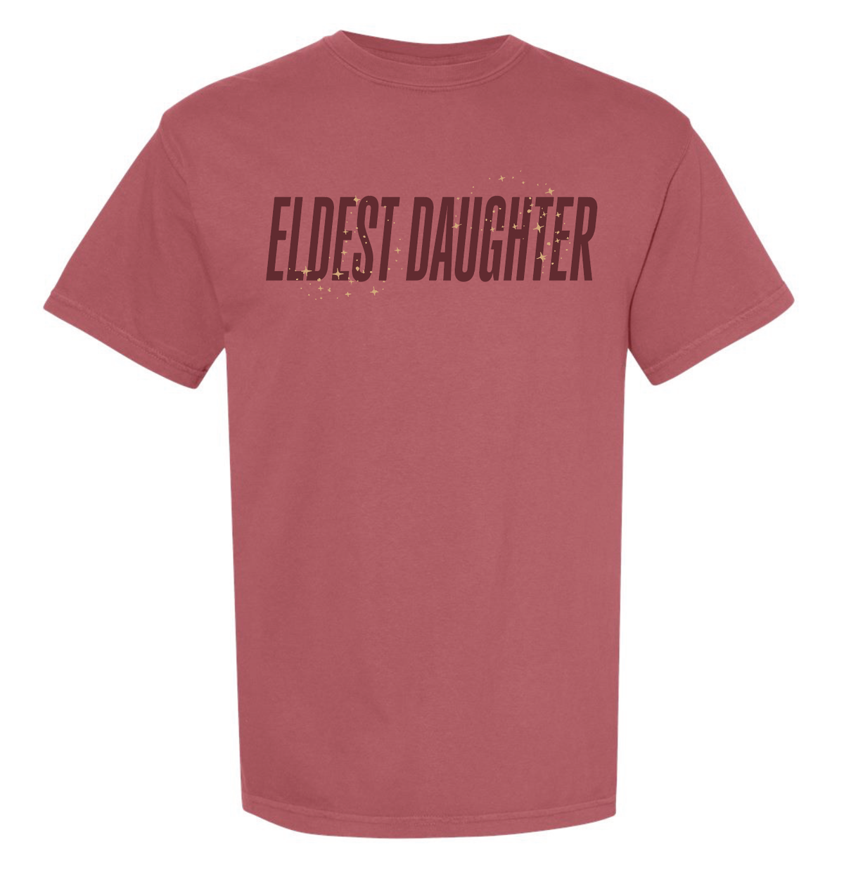 Eldest Daughter Tee in Crimson