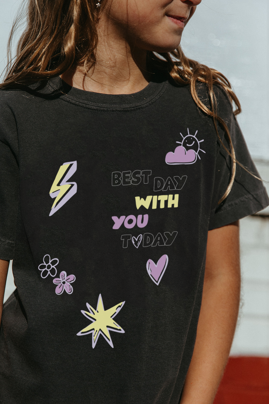 Youth Best Day With You Tee - Main Image