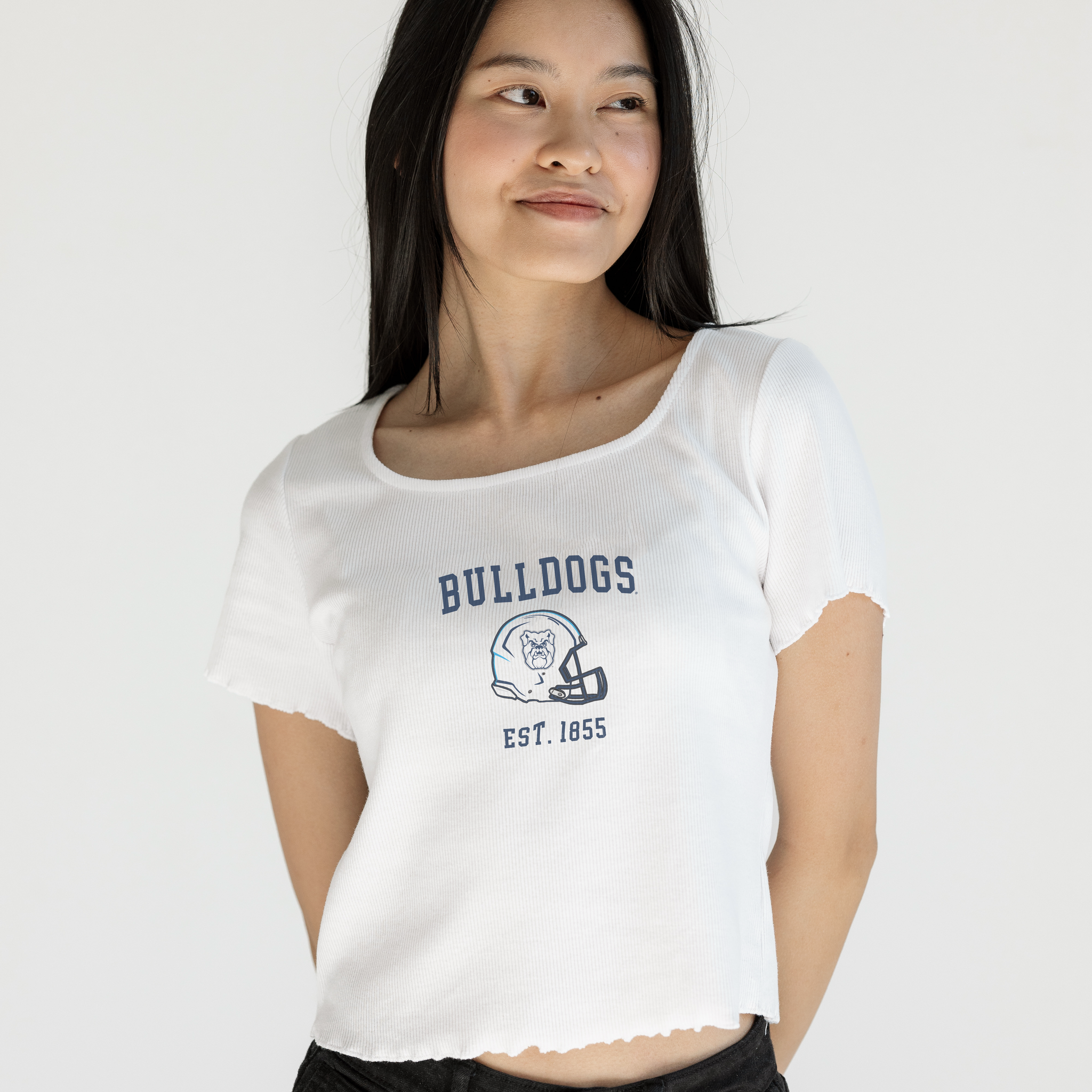 Butler University: Bulldogs Helmet Baby Tee