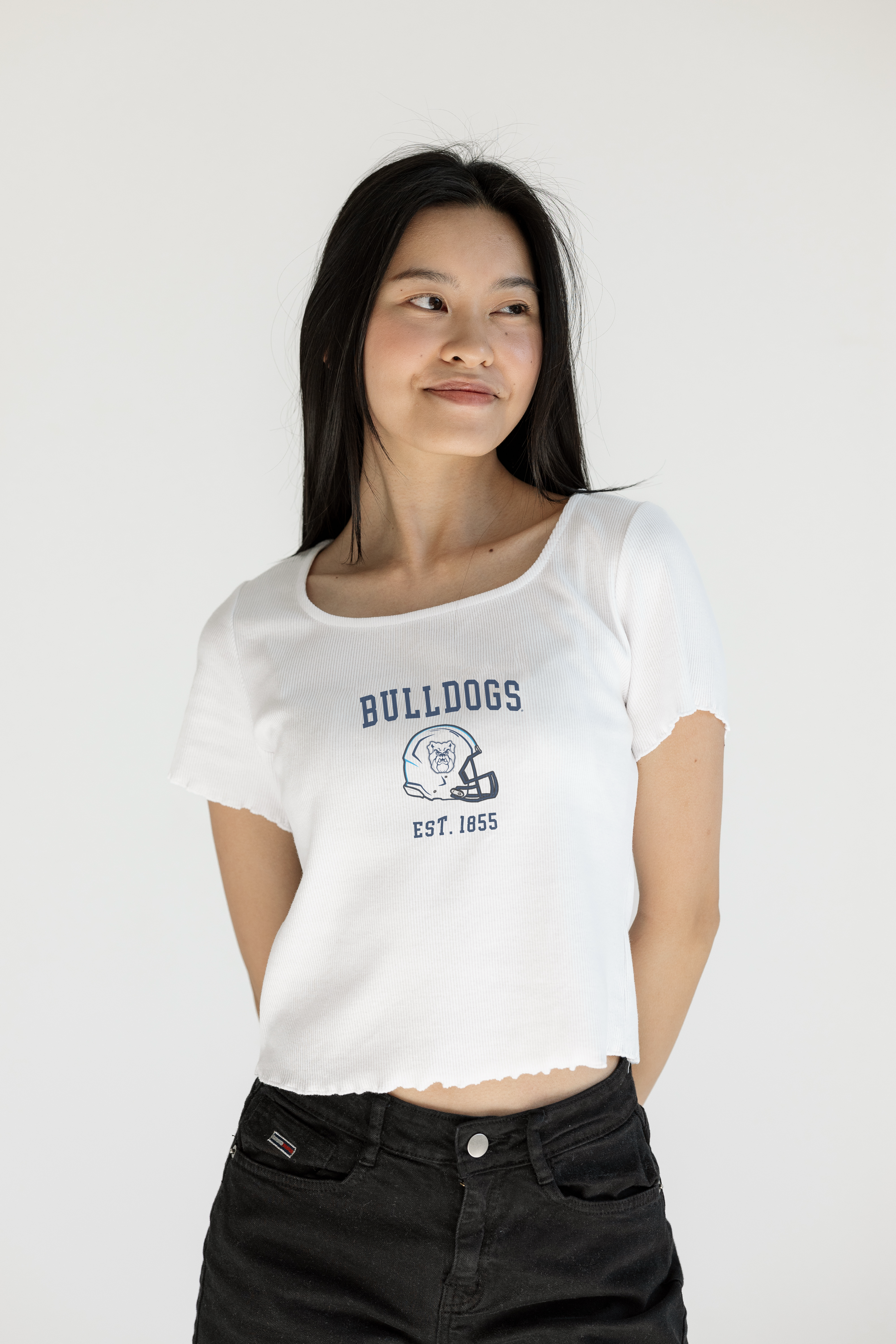 Butler University: Bulldogs Helmet Baby Tee