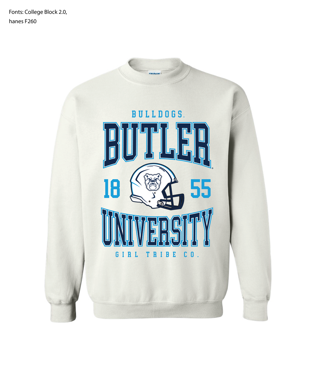 Butler University: Butler Helmet Sweatshirt
