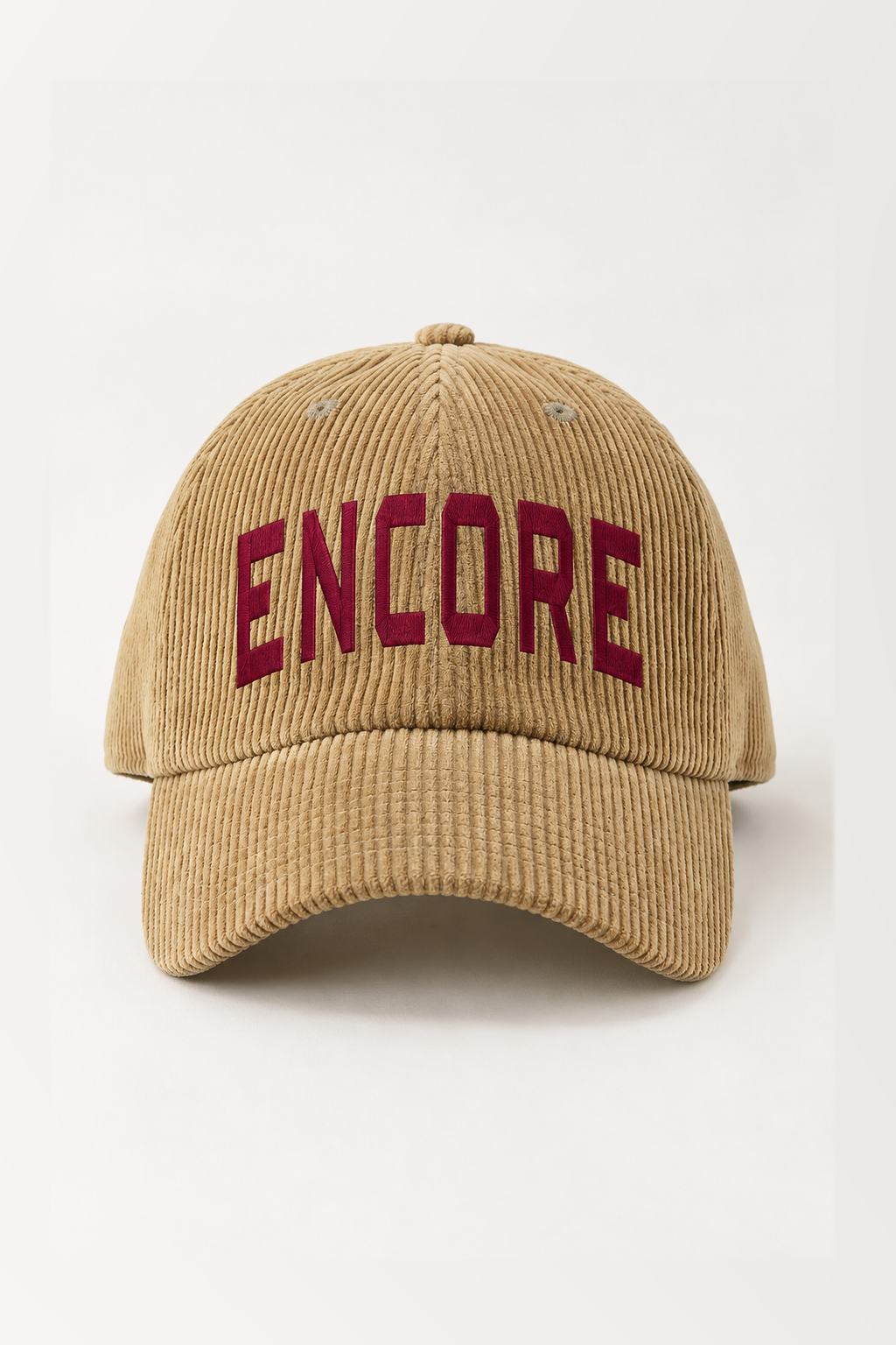 Model wearing the Encore Corduroy Hat