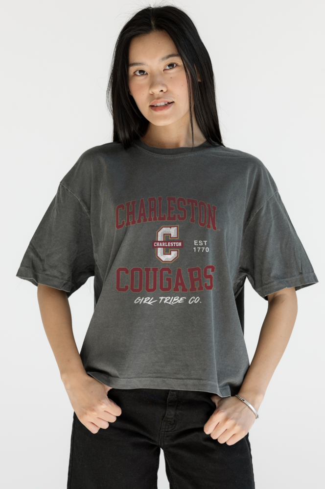 College of Charleston: Cougars Classic Crop Tee