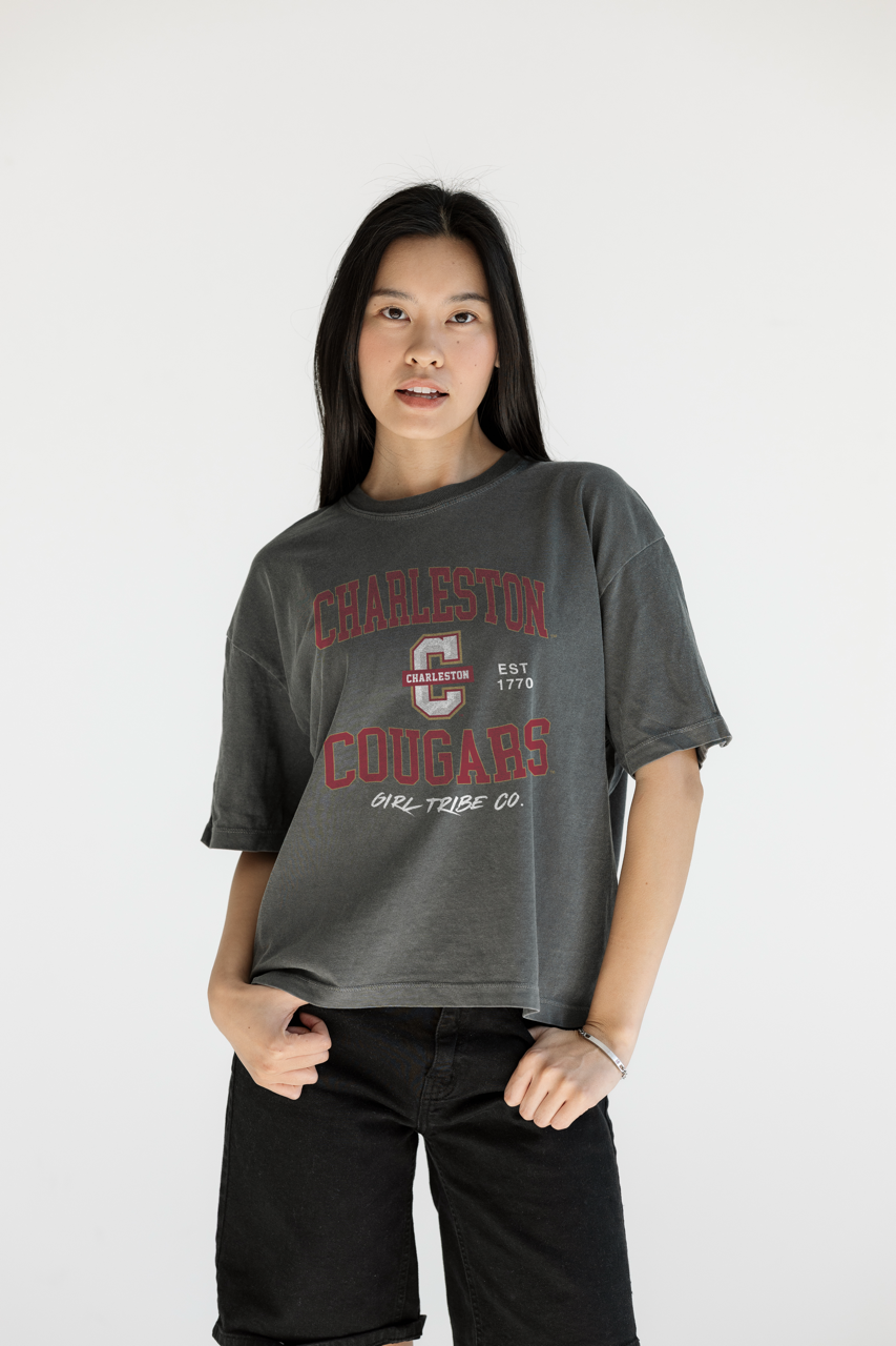 College of Charleston: Cougars Classic Crop Tee