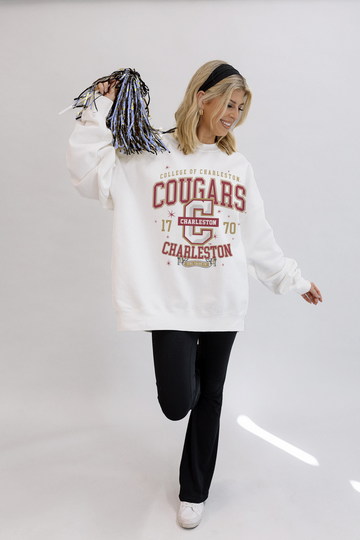 College of Charleston: Cougars Sparkle Sweatshirt
