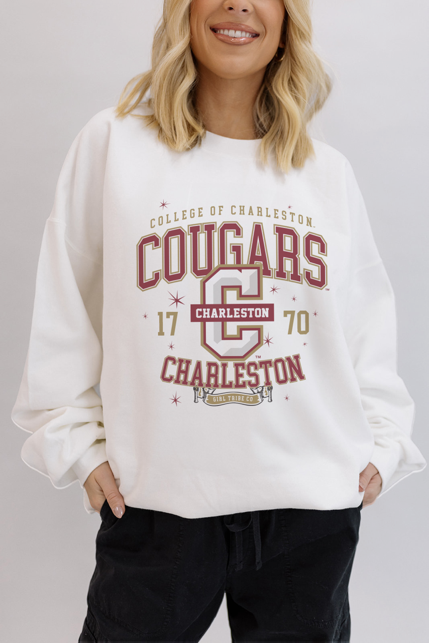 College of Charleston: Cougars Sparkle Sweatshirt